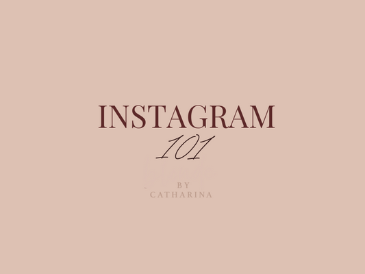 INSTAGRAM 101 - En enkel guide til hvordan du tiltrekker din drømmekunde via instagram!
